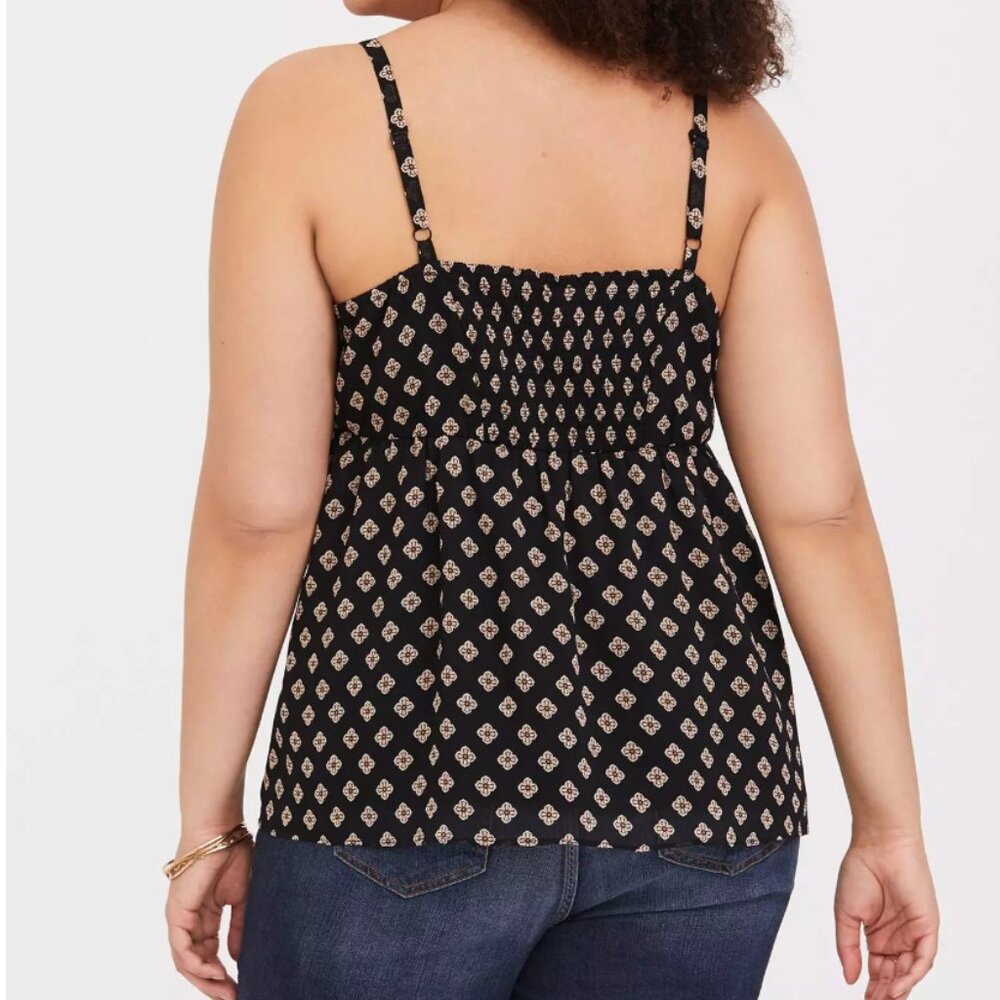 NWT Torrid Babydoll Chiffon Cami - Picture 2 of 4